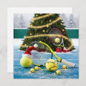 テニスクリスマスフェスティバルラック シーズンカード (正面/裏面)