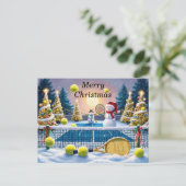 テニスクリスマスフェスティバルラック シーズンポストカード (スタンド正面)