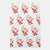 テニスクリスマス キッチンタオル (縦)