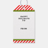 テニスクリスマス ギフトタグ (裏面)