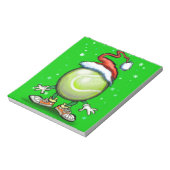 テニスクリスマス ノートパッド (回転)
