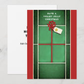 テニスクリスマス・年末年始カード シーズンカード (正面/裏面)