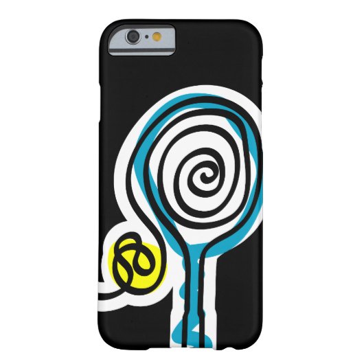 テニスクール選手のiPhoneカバーケース Case-Mate iPhoneケース (裏面)