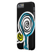 テニスクール選手のiPhoneカバーケース Case-Mate iPhoneケース (裏面左)