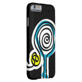 テニスクール選手のiPhoneカバーケース Case-Mate iPhoneケース (裏面/右)