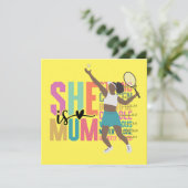 テニスゲーム、セット、マッチ：テニスママの母の日 シーズンカード (スタンド正面)