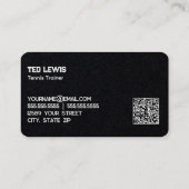 テニスコーカスタムチQR 名刺 (裏面)