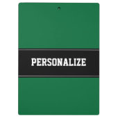 テニスコーチのクリップボード |モノグラパーソナライズされたム クリップボード (裏面)