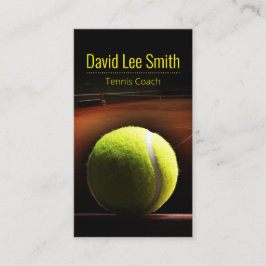 テニスコーチの名刺 名刺