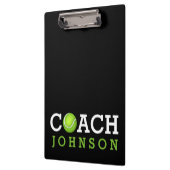 テニスコーチの名前をカスタムする クリップボード (左)
