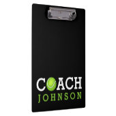 テニスコーチの名前をカスタムする クリップボード (右)