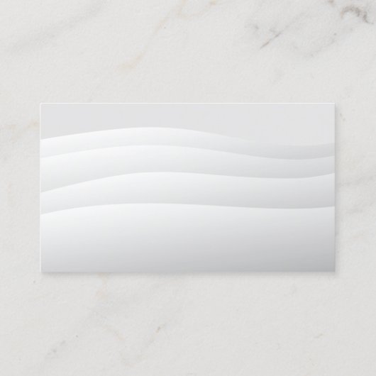 テニスコーチスポーツインストラクター抽象芸術 名刺 (裏面)