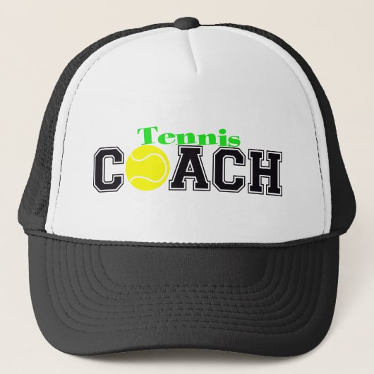 テニスコーチ キャップ (正面)