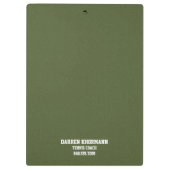 テニスコーチ クリップボード (裏面)