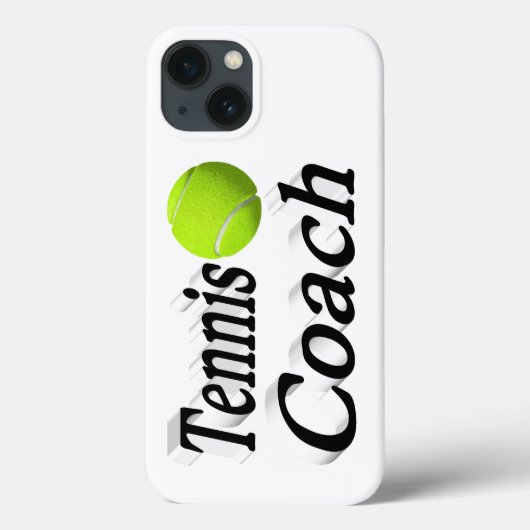 テニスコーチ Case-Mate iPhoneケース (裏面)