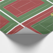 テニスコートの包装紙 ラッピングペーパー (角)