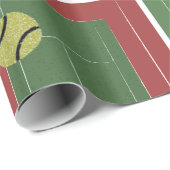テニスコートの包装紙 ラッピングペーパー (ロールコーナー)