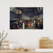 テニスコートの宣誓1789年6月20日1791年 ポスター (キッチン)