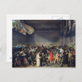 テニスコートの宣誓1789年6月20日1791年 ポストカード (正面/裏面)