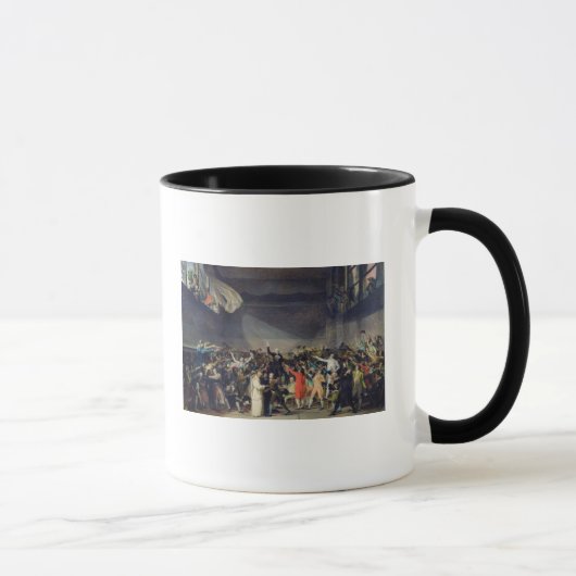 テニスコートの宣誓、1789年6月20日1791年 マグカップ (右)