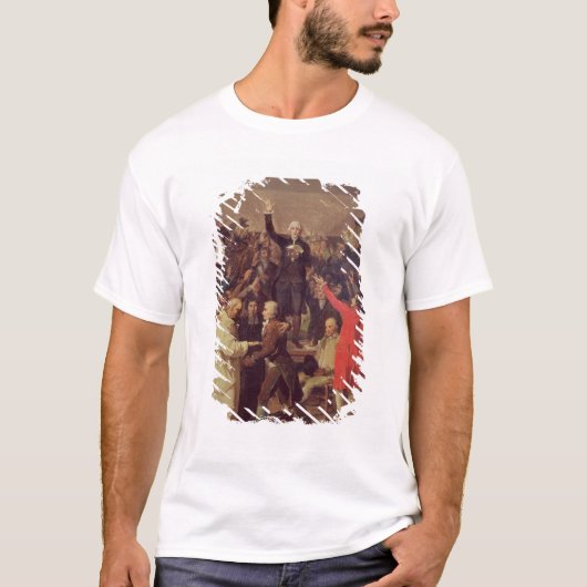 テニスコートの宣誓 Tシャツ (正面)