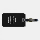 テニスコートの寸法カスタムはトラベルラゲッジタグ ラゲッジタグ (裏面横)