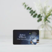 テニスコートインストラクター 名刺 (スタンド正面)