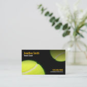 テニスコートトレーナープラクティスレッスンアポイントメント 予約カード (スタンド正面)