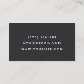 テニスコートバラ金ゴールドクラスエレガントインストラクター 名刺 (裏面)