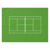 テニスコートラインマーキング テーブルクロス (正面(横))