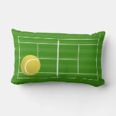 テニスコート及びテニス・ボール ランバークッション (裏面)