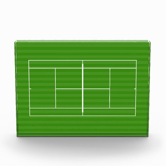 テニスコート線マーキング フォトブロック (正面)