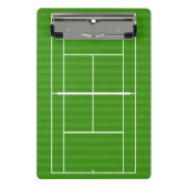 テニスコート線マーキング ミニクリップボード (正面)