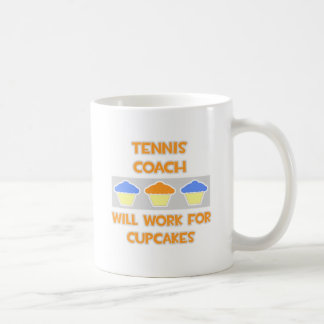 テニスコート…カップケーキを食べるのに役立つ コーヒーマグカップ
