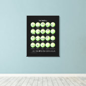 テニスコート キャンバスプリント (インサイチュ (ウッドフロア))