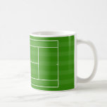 テニスコート コーヒーマグカップ<br><div class="desc">テニスコート</div>