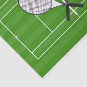 テニスコート&テニスラケット 薄葉紙 (詳細)