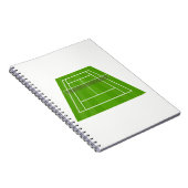 テニスコート ノートブック (右側)
