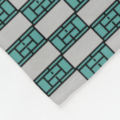 テニスコート フリースブランケット (角)