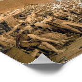 テニスコート ポスター (角)