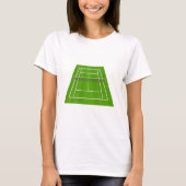 テニスコート Tシャツ (正面)