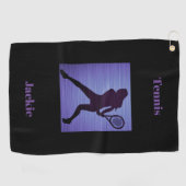 テニスゴルフタオル ゴルフタオル (横)