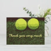 テニスサンキューカード2個 サンキューカード (スタンド正面)