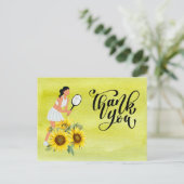 テニスサンキューカード ポストカード (スタンド正面)