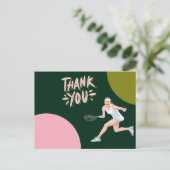 テニスサンキューカード ポストカード (スタンド正面)