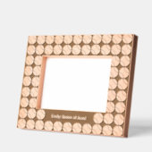 テニスサーバと保存 レーザー彫刻フレーム (左)