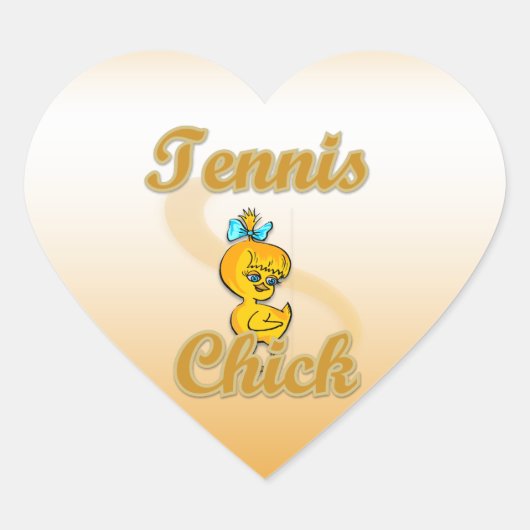 テニスシック ハートシール (正面)