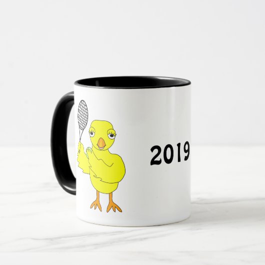 テニスシック マグカップ (正面左)