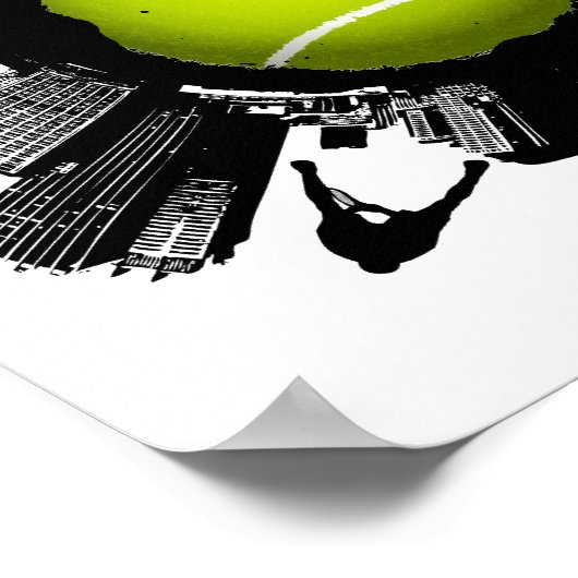 テニスシティ ポスター (角)