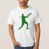 テニスシルエット Tシャツ (正面)
